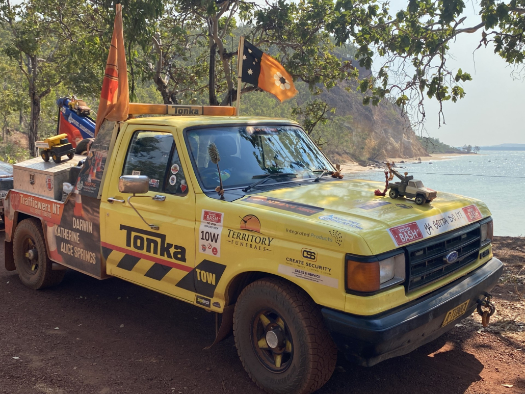 Tonka Tow Truck on the Variety NT Top End Trek